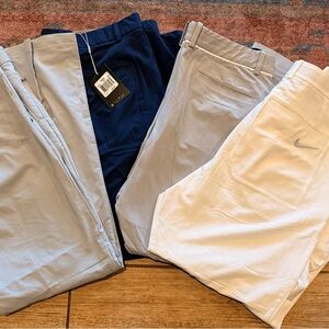 Nike Men's Golf pants - Dark Blue, Light Gray, White
